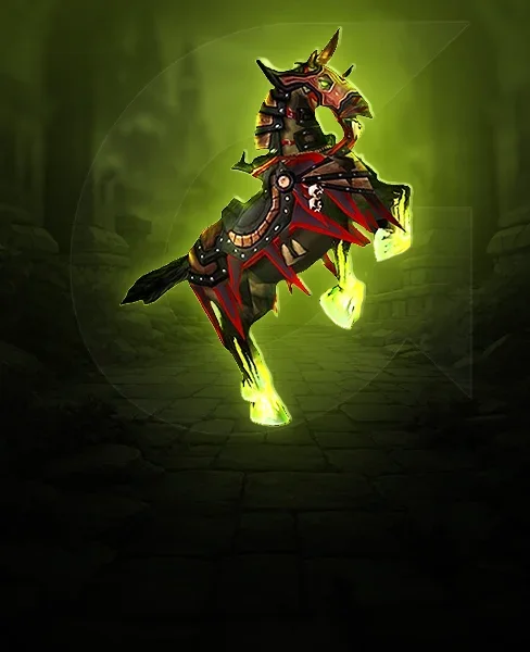 Fiery Warhorse's reins