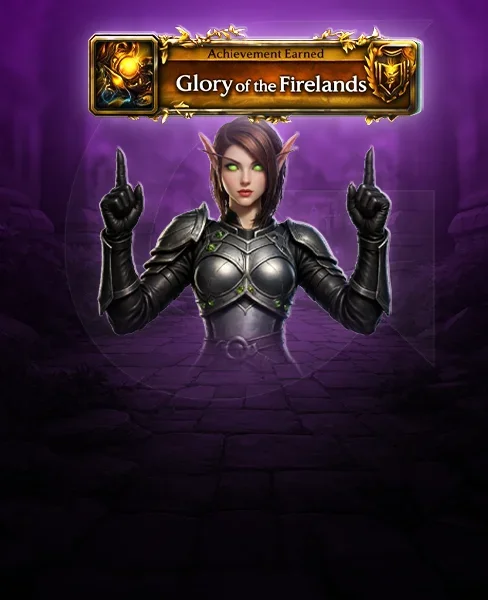 Glory of the Firelands Raider Achievement