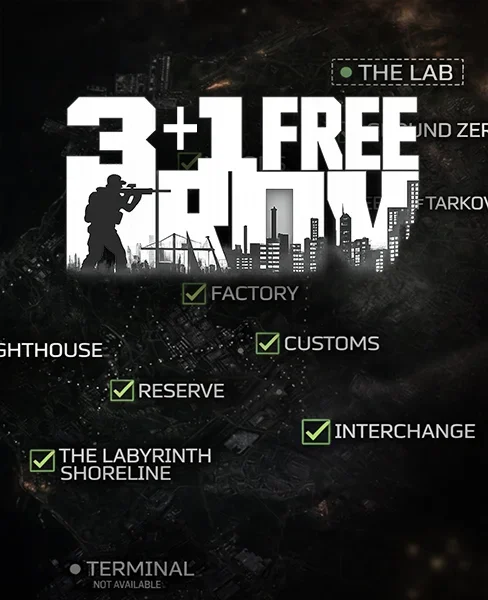 3+1 Free Raids