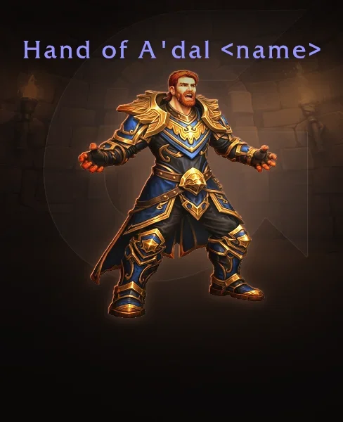 Hand of A'dal Title