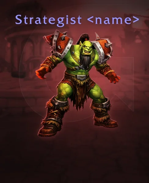 Strategist Title