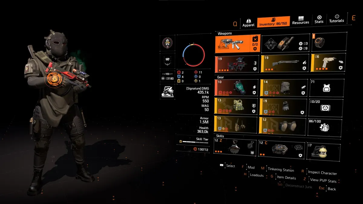 capacitor build with unbreakable and adrenaline rush