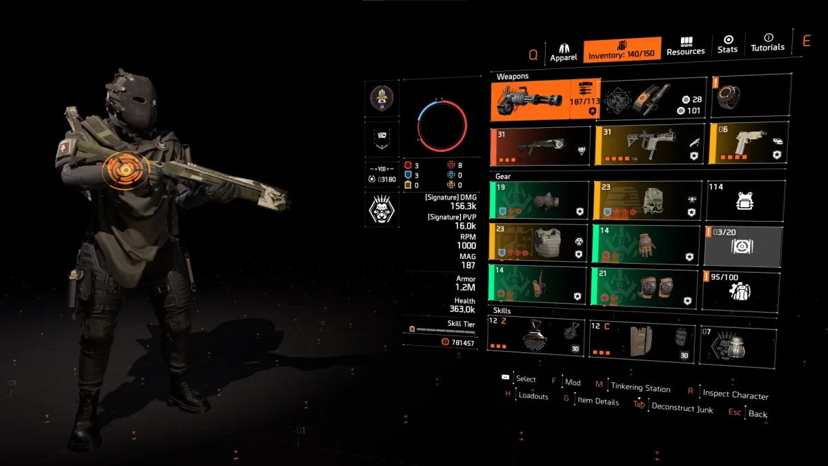 fafnir hunters fury build with bloodsucker