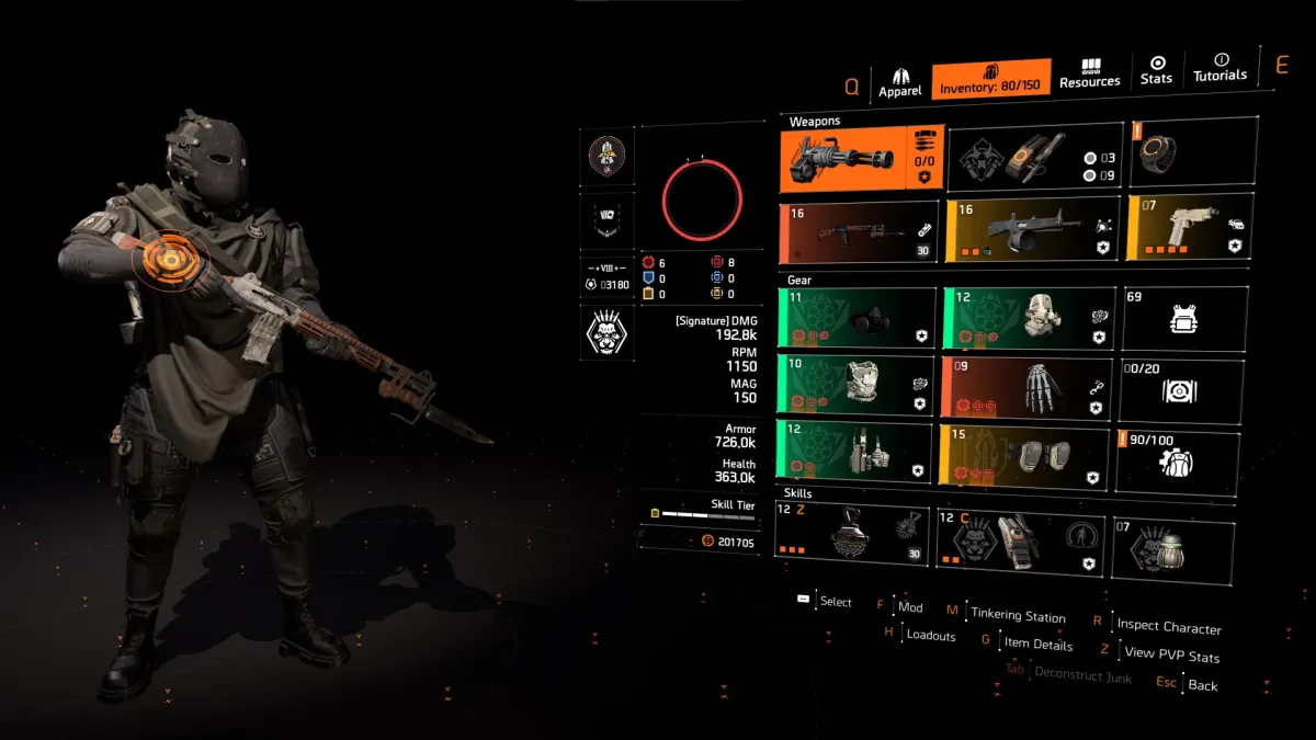 sheriffs striker build for solo