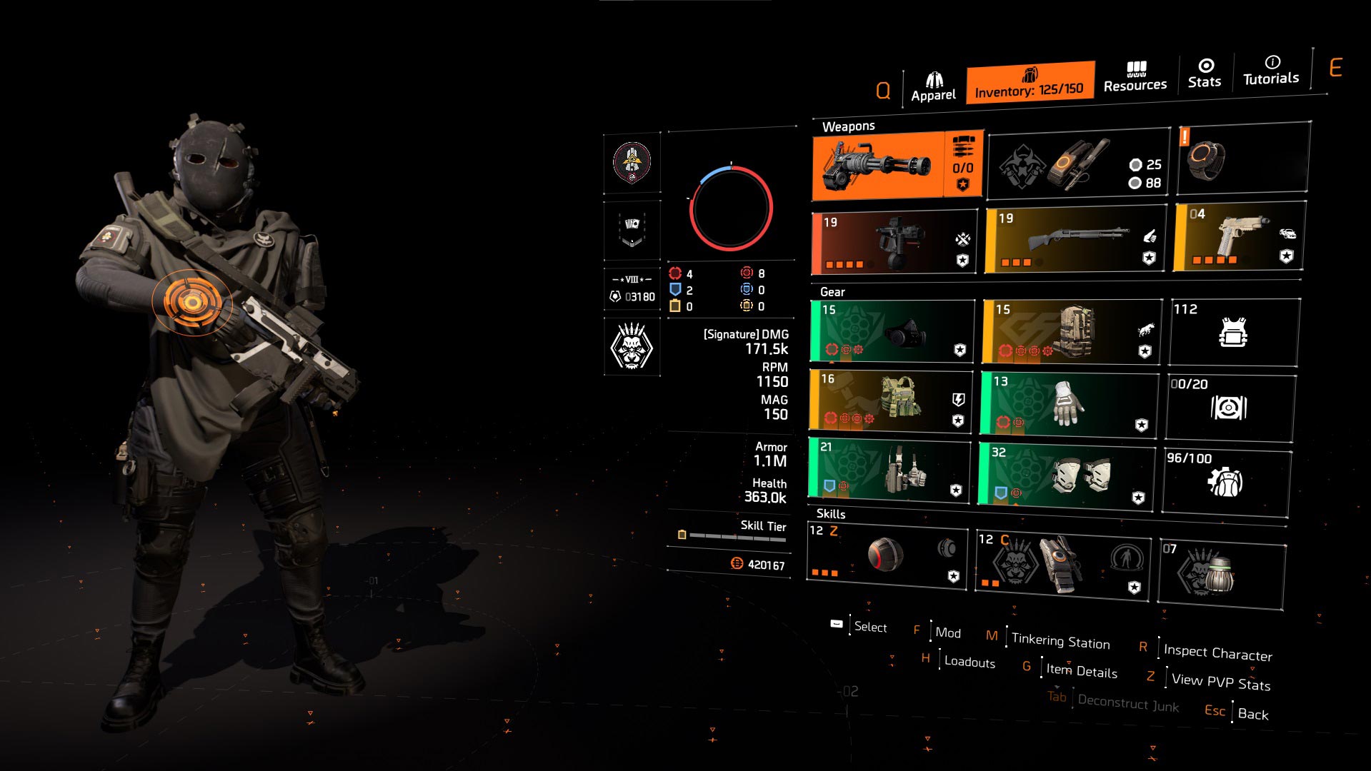 striker pvp build with ouroboros