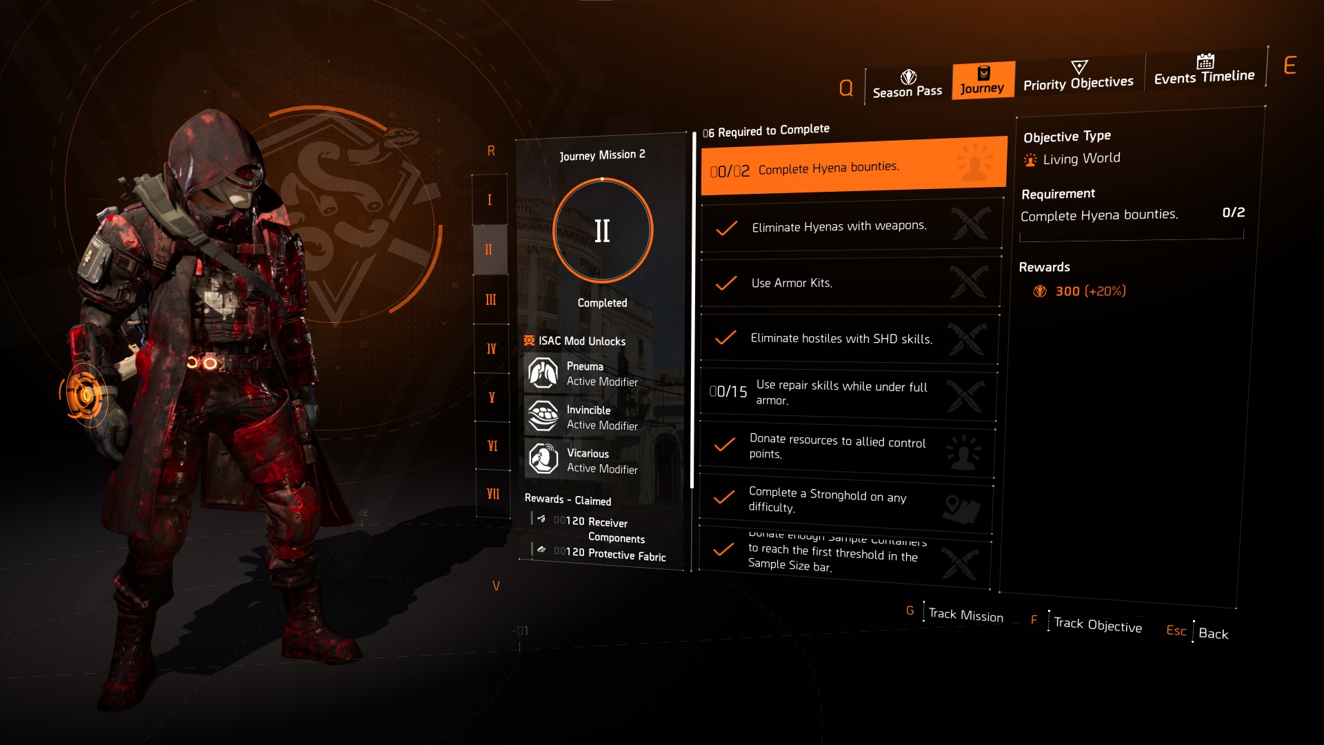How to complete all Season Journey Missions in Division 2 - Grindout ...