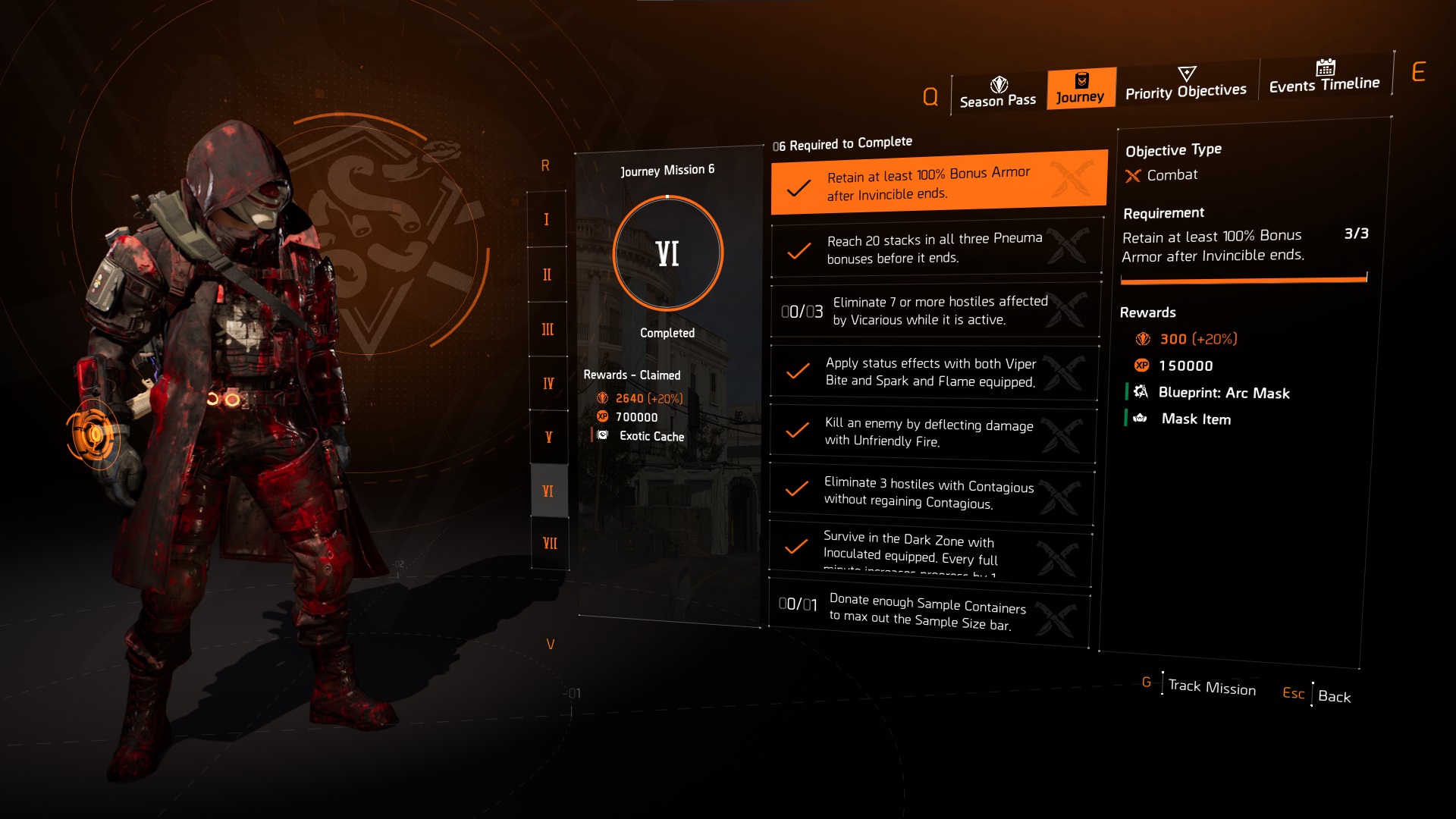 How to complete all Season Journey Missions in Division 2 - Grindout ...