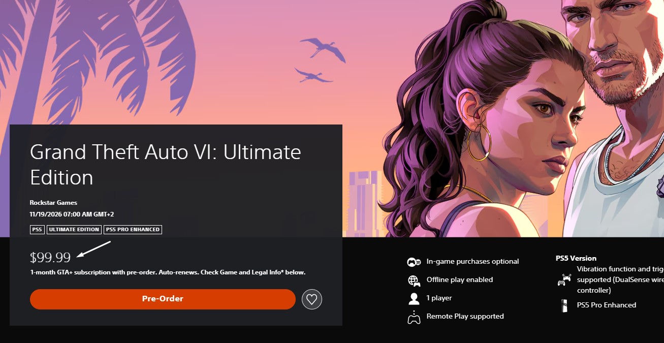 gta price