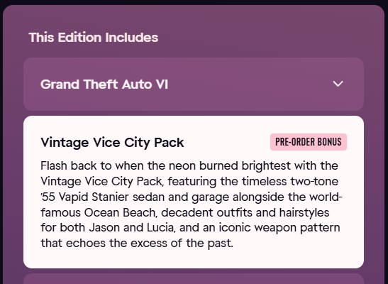 preorder bonus 1