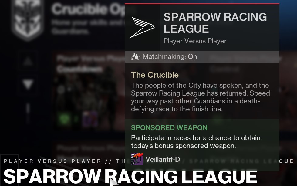 sparrow-racing