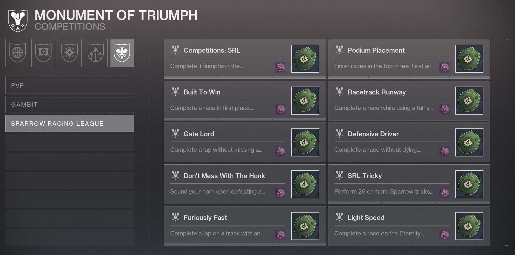 triumphs