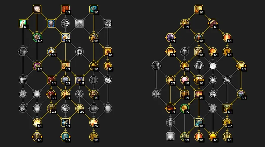 mythic plus talents
