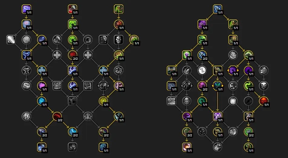 defile build