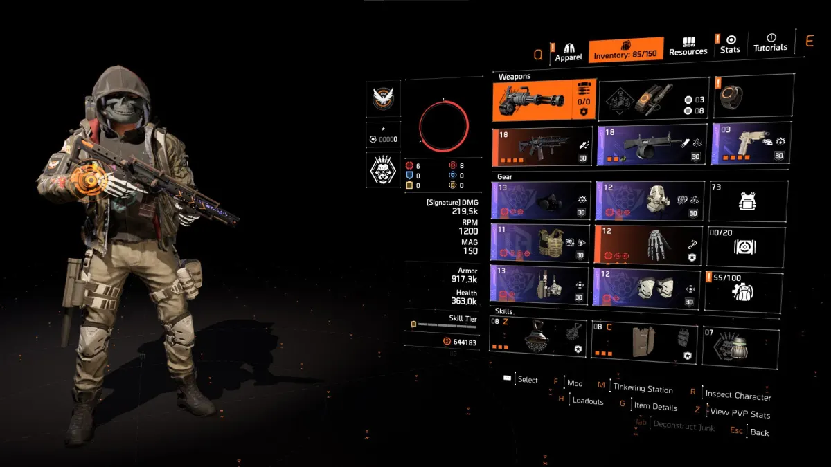 prototype striker build with overdogs