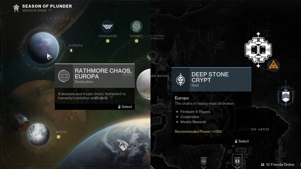 Deep Stone Crypt Location