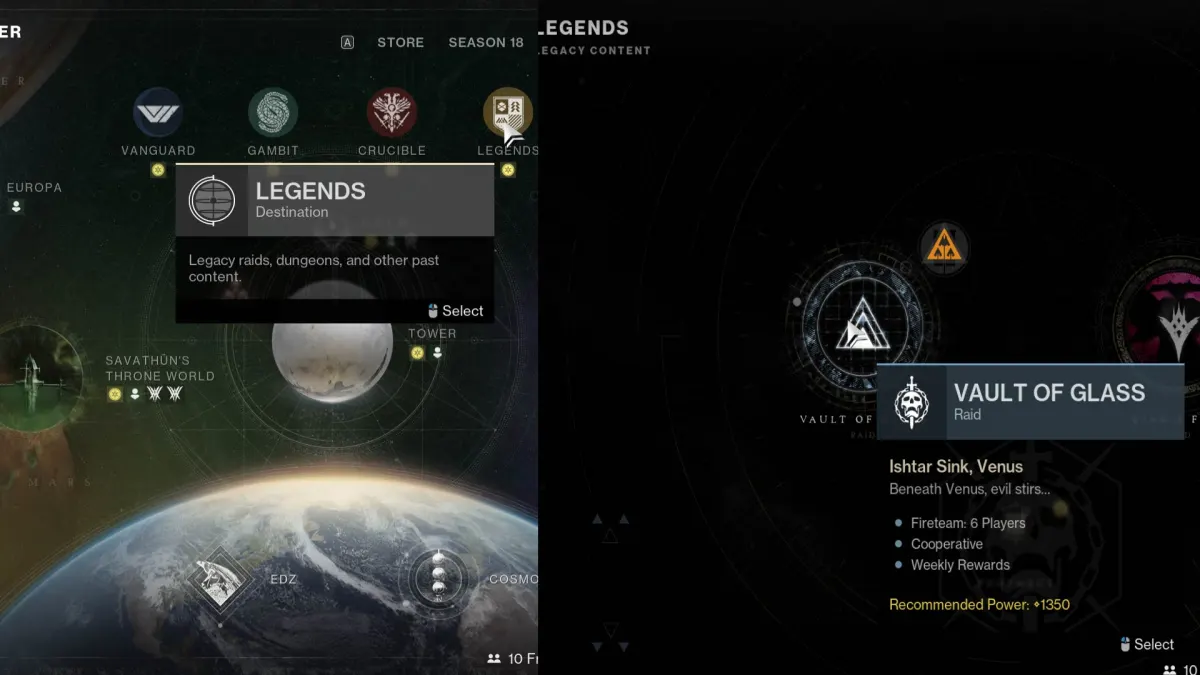 Vault of Glass Location