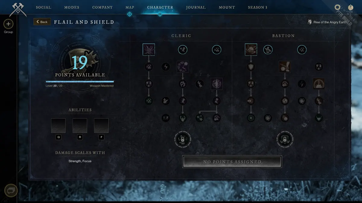 flail attribute scaling