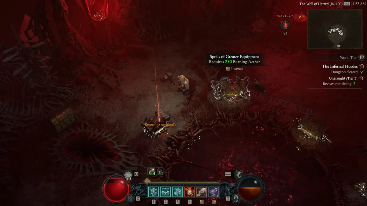 infernal hordes spoils of hell